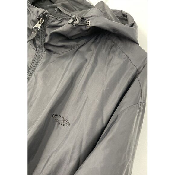CHAMPION ATHLETICS Packable Hooded JACKET WINDBREAKER SIZE 2XL XXL Zip - Picture 2 of 6
